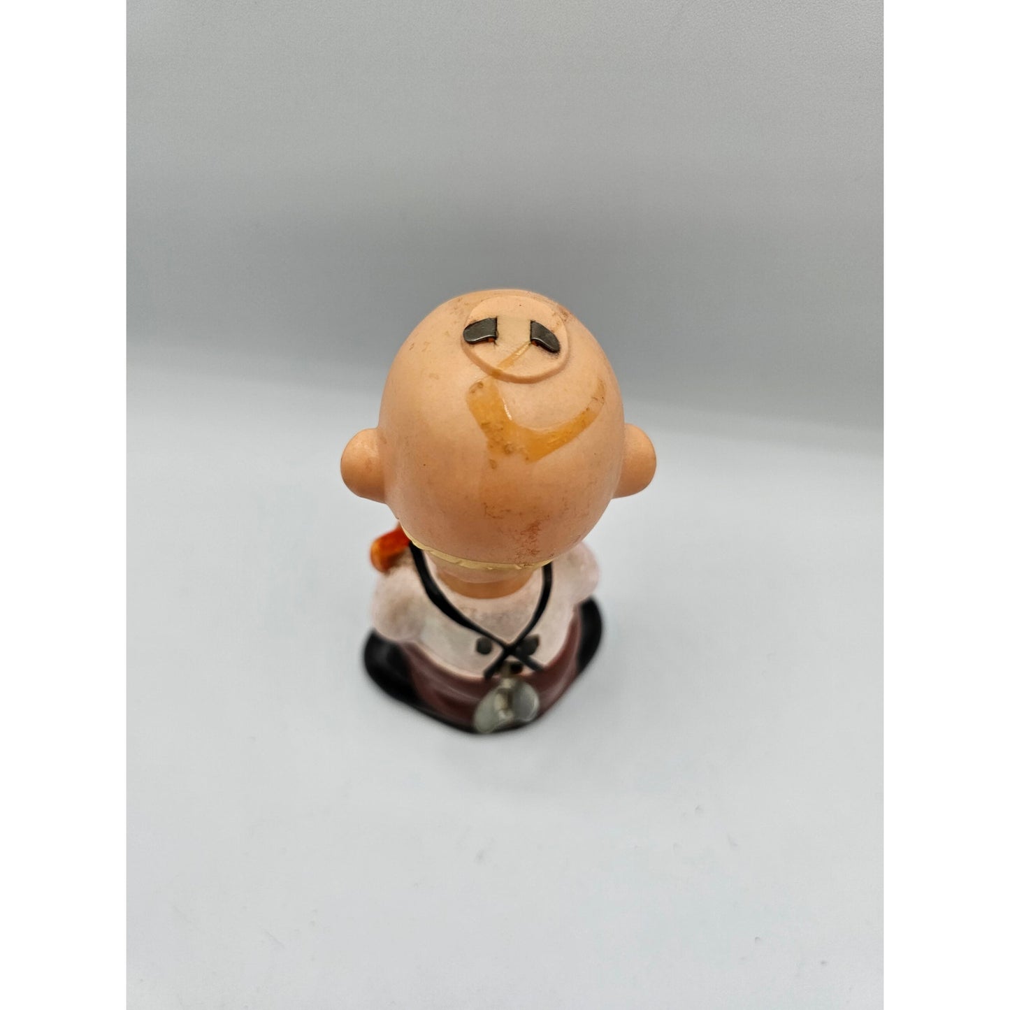 Vintage ALPS Happy Hillbilly Hobo Wind Up. Toy Plastic Tin Japan w/ Banjo