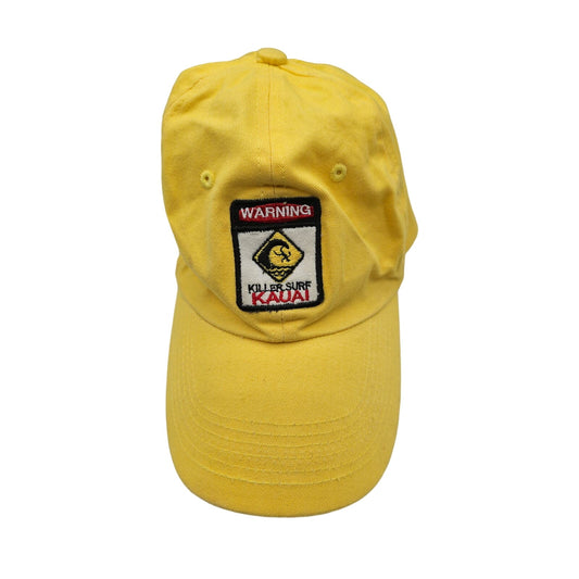 Diamond Head Wear Womens Strapback Dad Hat Yellow Killer Surf Hawaii Kauai