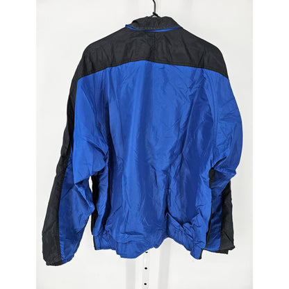 Air Force Falcons Mens Sz XL Windbreaker Jacket Nike Team Blue Black