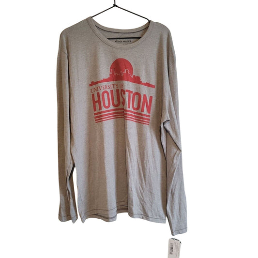 University of Houston Cougars Mens Sz XL Long Sleeve T shirt Alma Mater