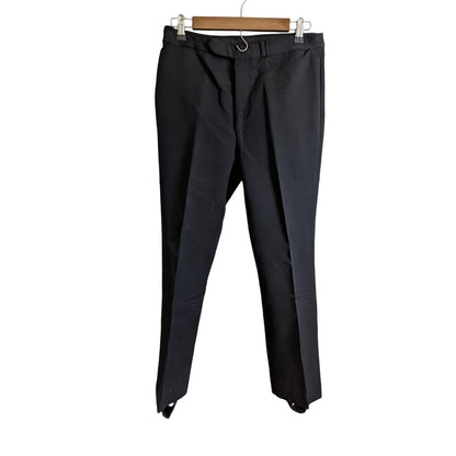 Vintage 1960s Othmar Schneider Sears Roebuck Black Ski Pants Sz S