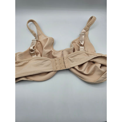 Bali Womens Sz 40D Beige Unlined T Shirt Bra Style 3385