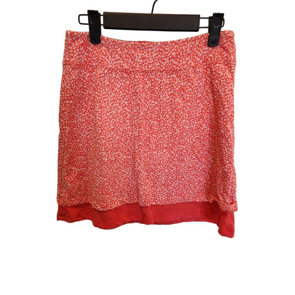 Pure Karma Womens Sz M Athletic Tennis Skirt Coral Pink