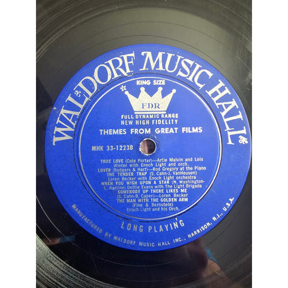 Vintage Themes from Great Films Waldore Music Hall MHK 33-1223 LP