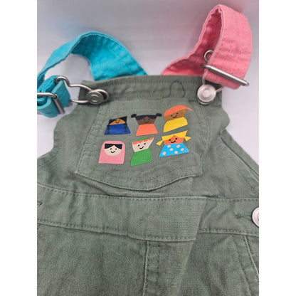 Baby Kids-Print Overalls - Christian Robinson x Target Green Size 3-6M