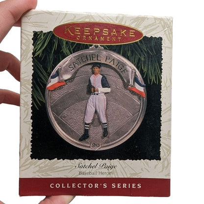 Hallmark Keepsake Christmas Ornament Satchel Paige Baseball Heroes