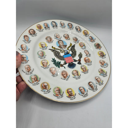 200 Years Of Presidents Commemorative Plate GUC Bi-Centennial Thru Jimmy Carter