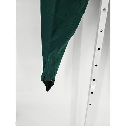 Vintage Sears Roebuck Womens Sz 36 Emerald Green Ski Snow Pants Stirrups