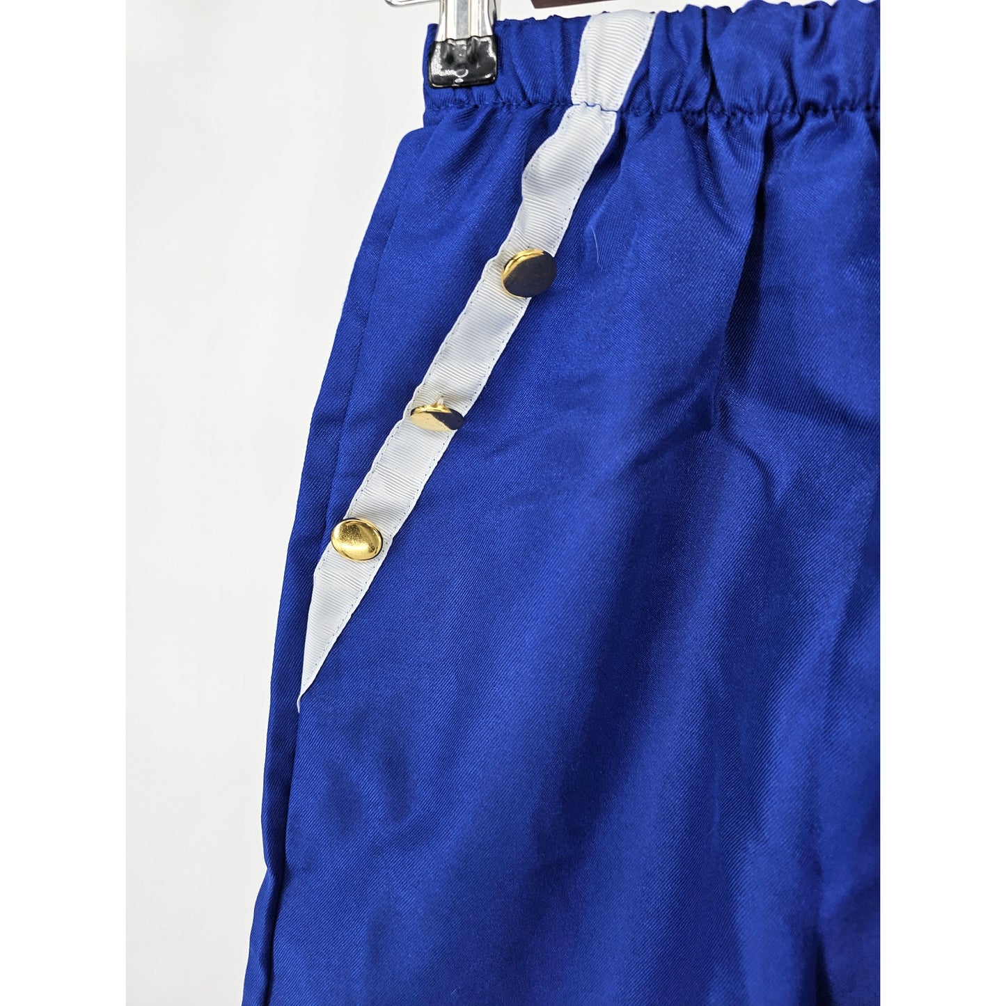 Stranger Things Womens Sz S Ice Cream Shop Costume Shorts Blue Gold