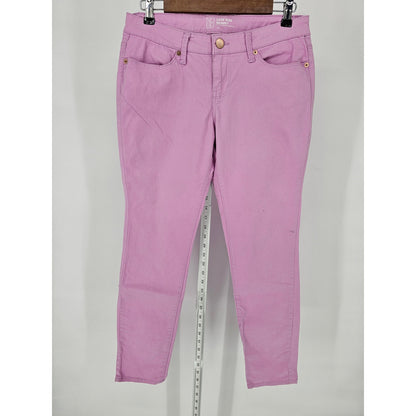 No Boundaries Juniors Sz 11 Low Rise Skinny Jeans Light Purple