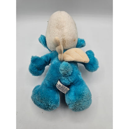 1985 Applause Angel Smurf W/ Wings Stuffed Animal Plush