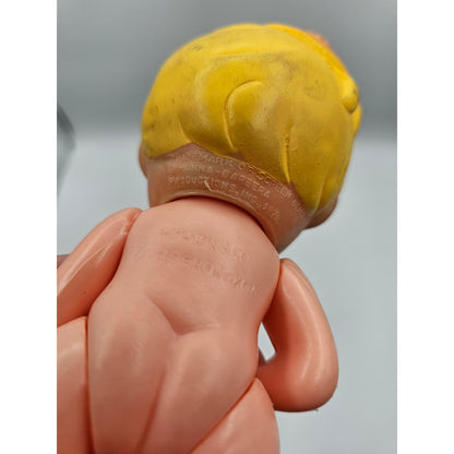 Vintage Hanna Barbera The Flintstones Bam Bam Jointed Plastic Doll RARE