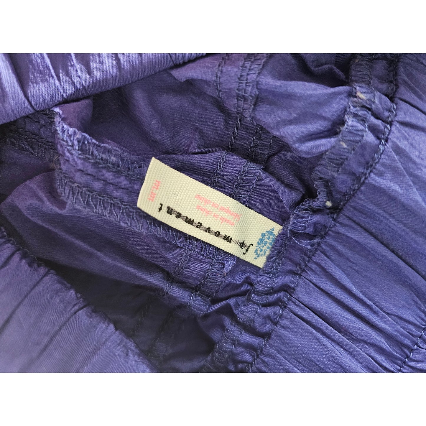 Free People Movement Way Home Jogger Deep Sea Purple Y2K Retro Size M