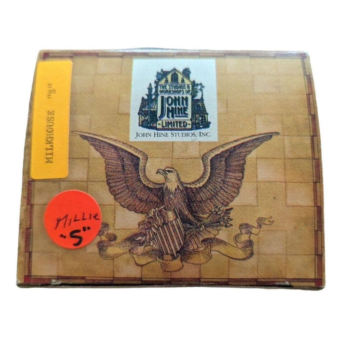 John Hine Studios American Collection Milkhouse House in Box