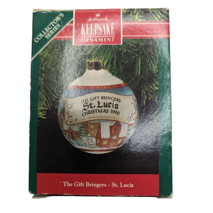 Hallmark Keepsake Christmas Ornament The Gift Bringers St Lucia 1990