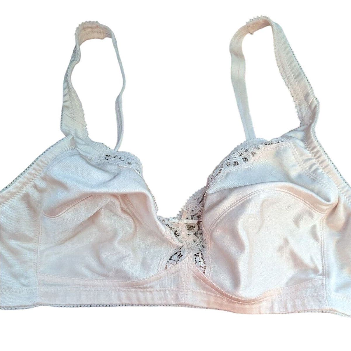 Minimizer by Lilyette Womens Sz 36B Light Pink Unlined Bra Vintage