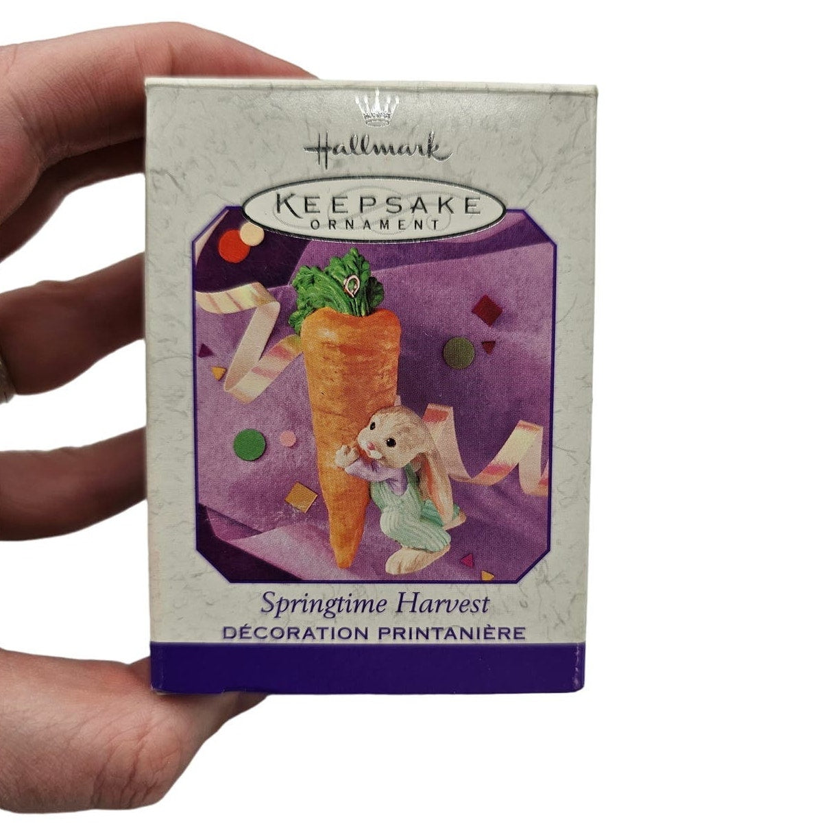 Hallmark Keepsake Christmas Ornament Springtime Harvest Easter Bunny Rabbit