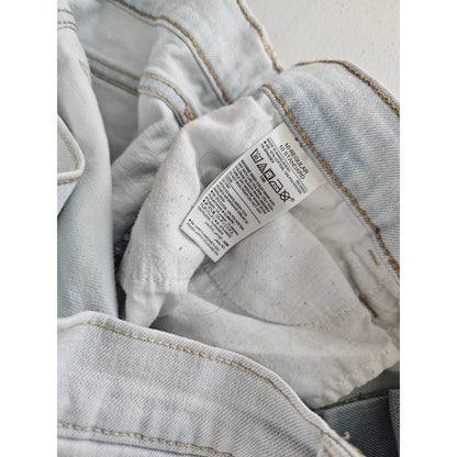 Old Navy Womens Sz 10 Boyfriend Fit Light Wash Blue Jean Shorts