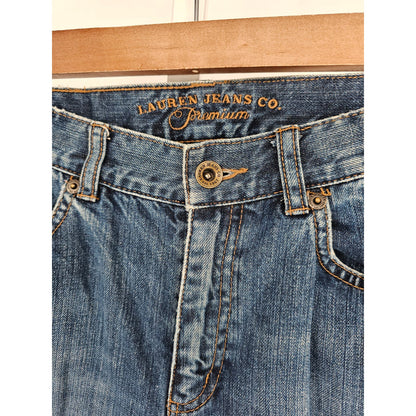 VTG 1990s Lauren Ralph Lauren Womens Sz 6 Medium Wash Mom Blue Jeans