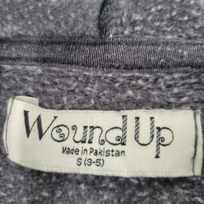 Wound Up Juniors Sz S Hoodie Meanwhile in the land of Nobody Cares Funny