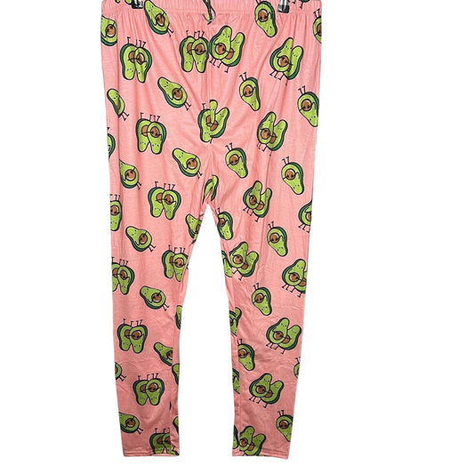 Boohoo Maternity Womens Sz 12 Pajama Pants Avocado Pregnancy Funny