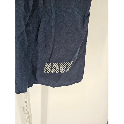 United States Navy Mens Sz XL 100% Nylon Athletic Shorts Blue Soffe
