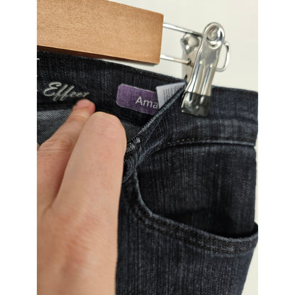 Gloria Vanderbilt Womens Sz 6 All Around Slimming Effect Blue Jeans Dark Wash