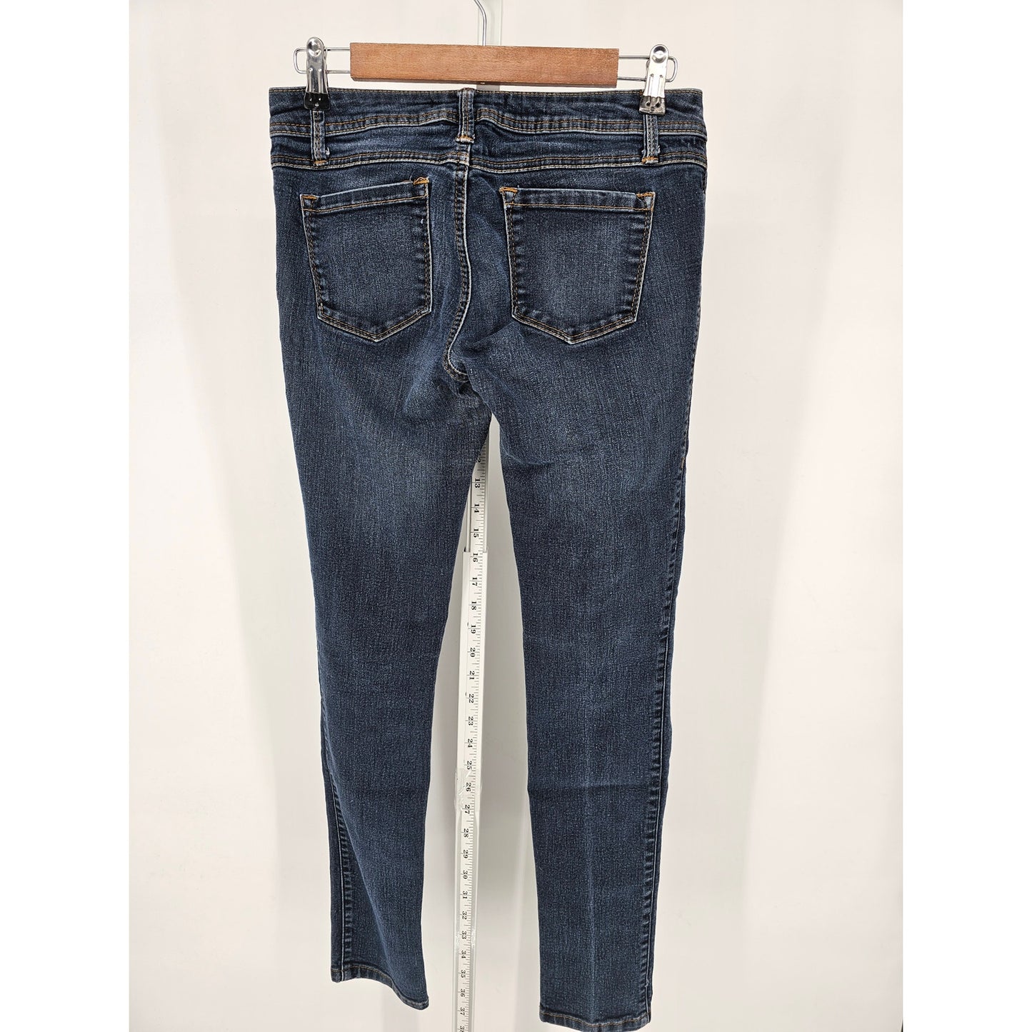 No Boundaries Juniors Sz 9 Classic Skinny Blue Jeans Medium Wash