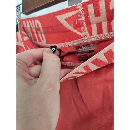 Gymshark Womens Sz S Compression Athletic Leggings Coral Pink