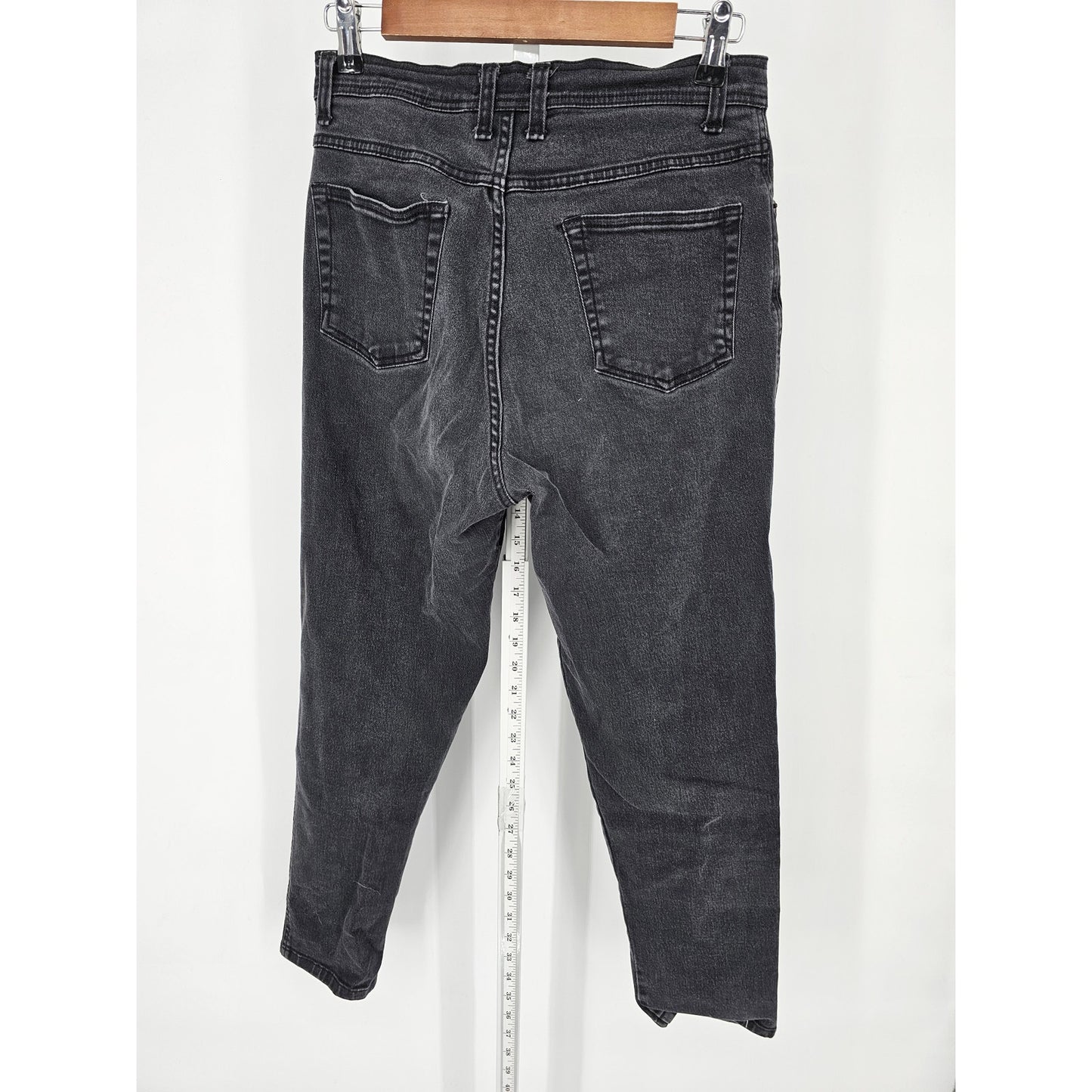 Vintage 1980s Billblass 10P Petite Straight Leg Jeans Black