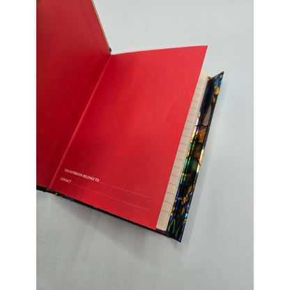 Flame Tree Pocket Notebook Tiffany Cypress and Lillies Foiled Journal