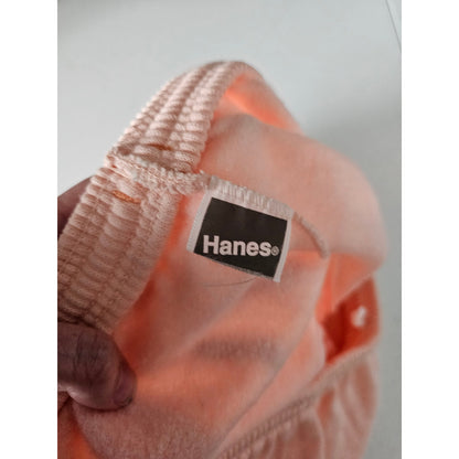 Vintage 1990s Hanes Womens Sz S Pull On Elastic Waist Shorts Light Pink
