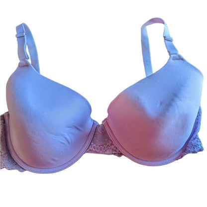 Gilligan & O'Malley Womens Sz 38D Lightly Lined T Shirt Bra Light Purple