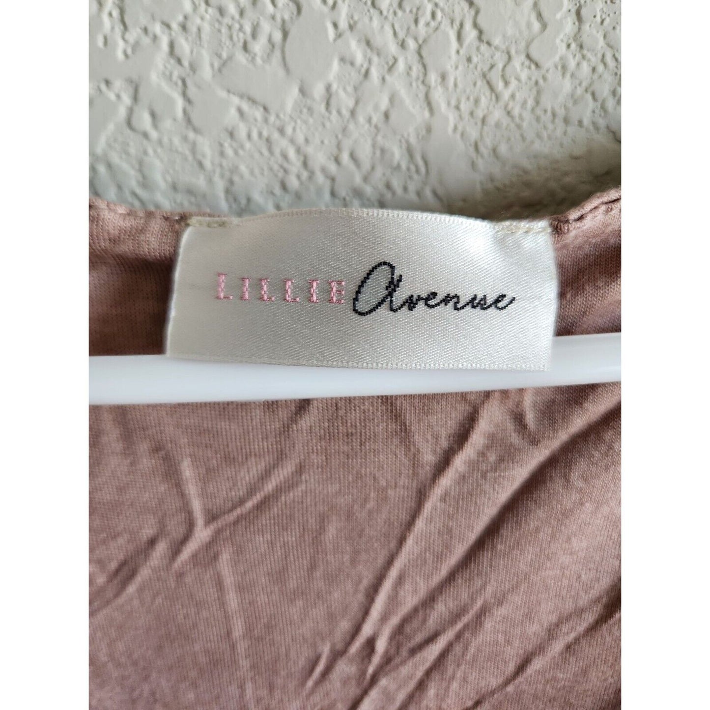 Lillie Avenue Womens Sz M Maxi Shirt Dress Long Sleeve Brown Rainbow Chevron