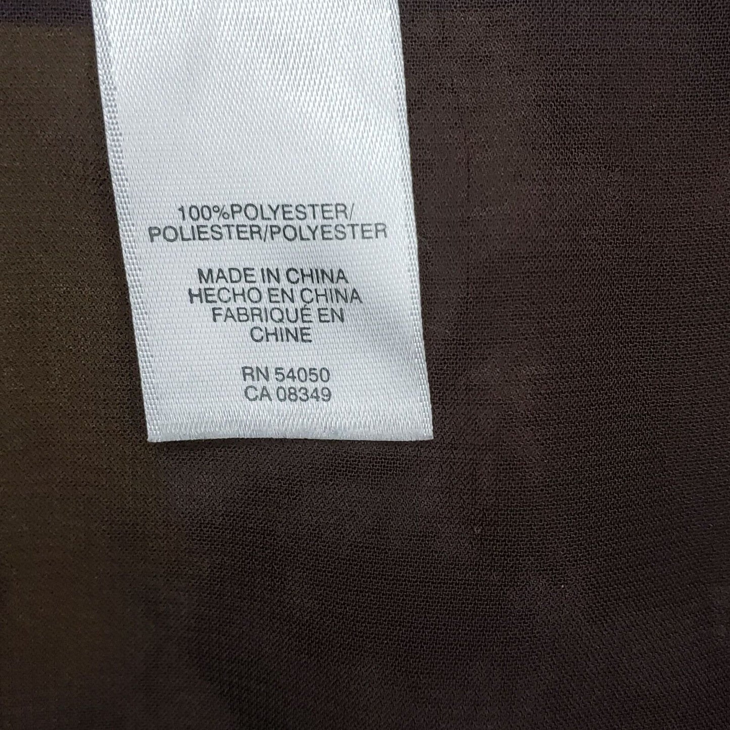 Vintage 1990s Jones Wear Womens Sz 12 Brown Floral Midi Length Skirt