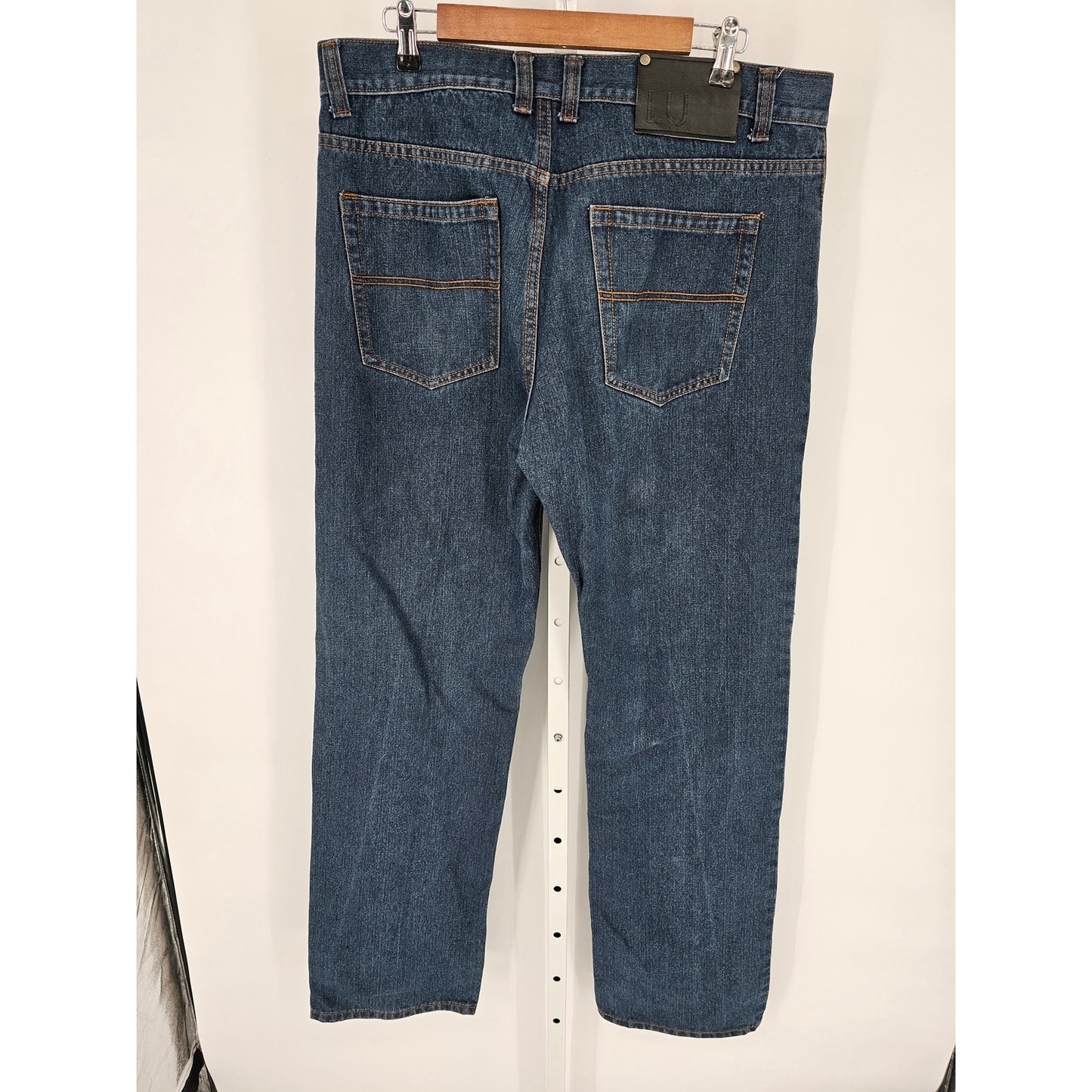 LINEA UOMO RELAXED STRAIGHT FIT Jean Pants For Men 38x36