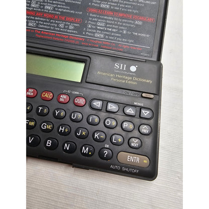 Sll Seiko Instruments American Heritage Dictionary Personal Edition