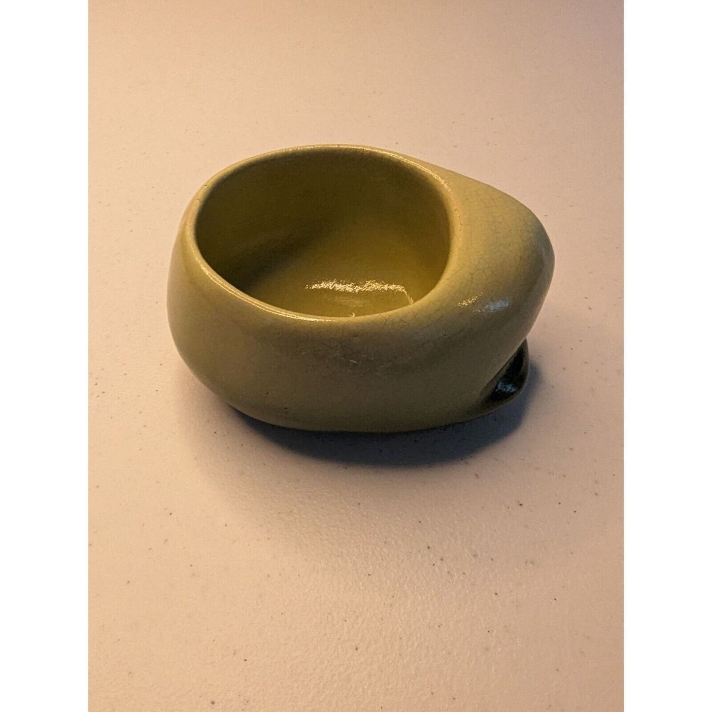 Vintage Mid Century Tamac Pottery Ceramic Mug Avocado Green