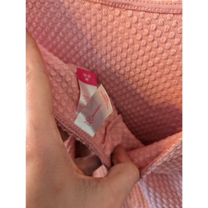 No Boundaries Juniors Sz M A Line Keyhole Back Dress Light Pink NEW