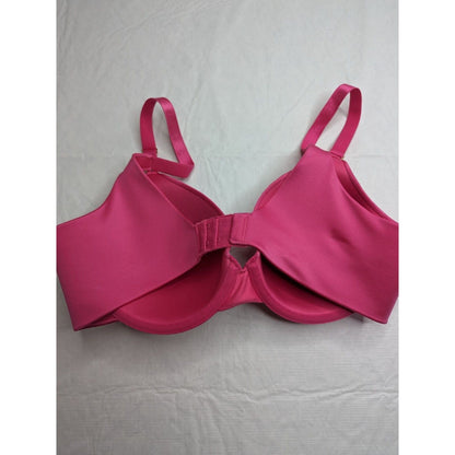 Vintage 1990s Vanity Fair Womens Sz 36C Dark Pink T Shirt Bra 75345