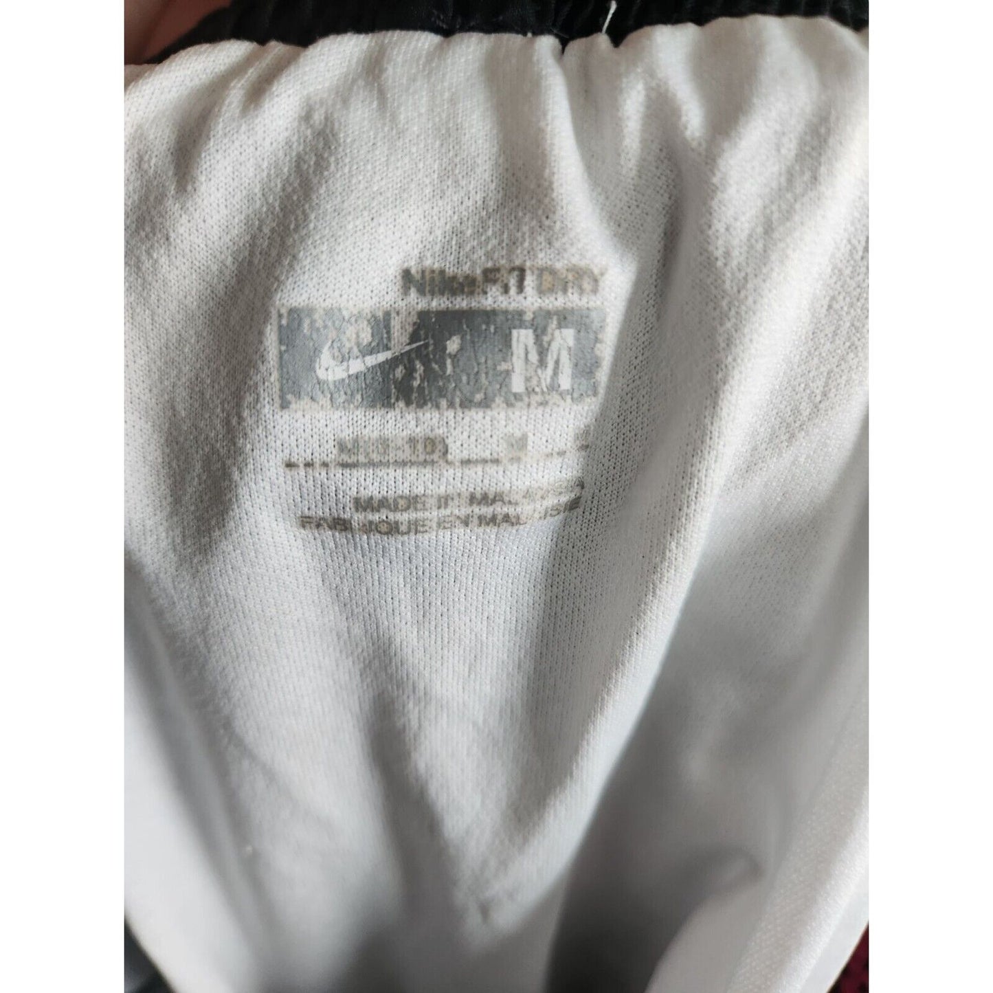 Nike Fit Dry Womens Sz M Running Athletic Shorts Lined Gray Pink