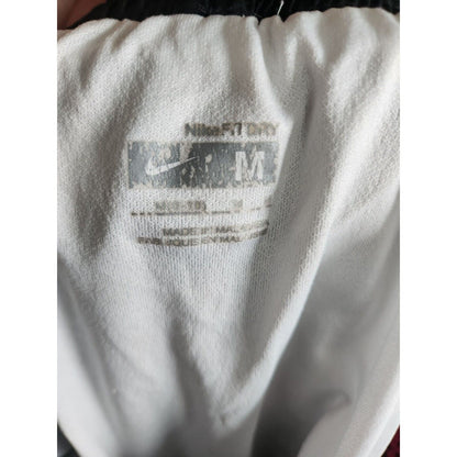 Nike Fit Dry Womens Sz M Running Athletic Shorts Lined Gray Pink