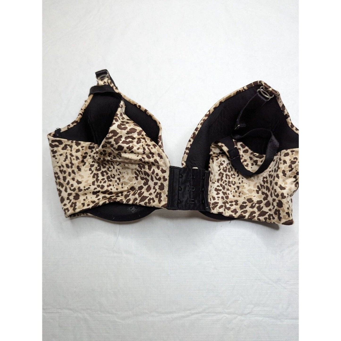 Vintage 1990s Maidenform Womens Sz 38D T Shirt Bra Leopard Print