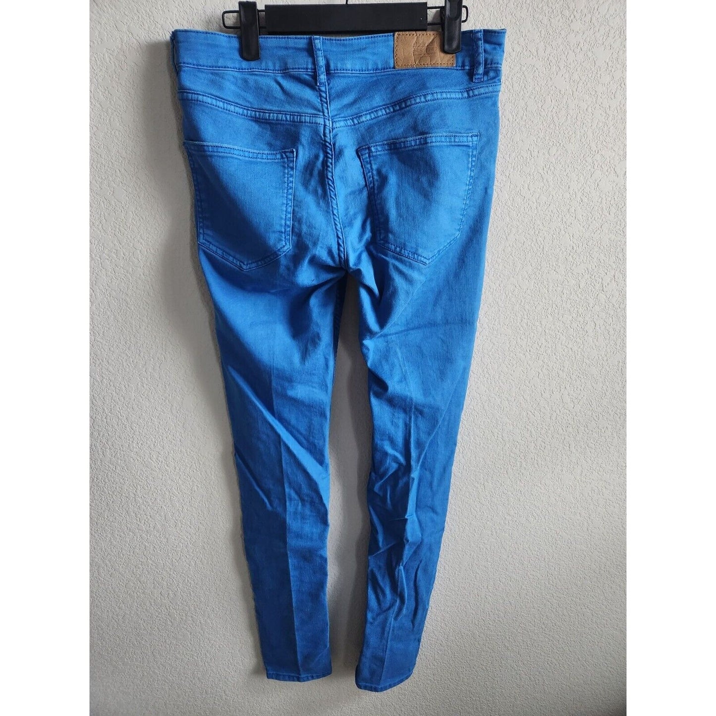 Divided by H&M Womens Sz 10 Bright Blue Skinny Jeans