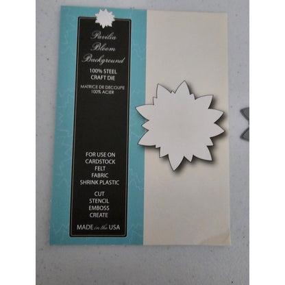 Memory Box Steel Craft Die Pavilia Bloom Background Style 98899