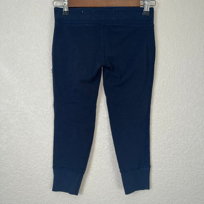 Abercromnie Kids Girls Sz M Navy Blue Sweatpants