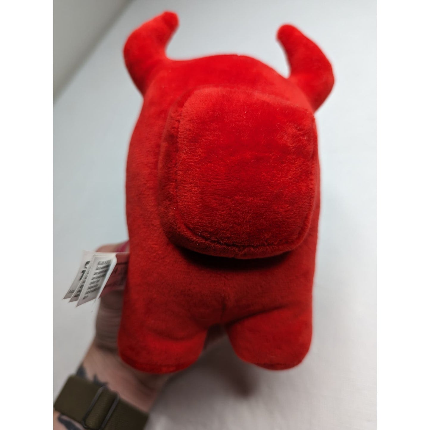 Among Us Red Devil Stuffed Animal Plush Rare