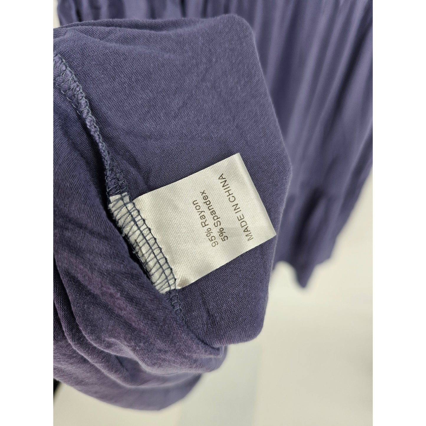 Levaca Womens Sz XL Short Sleeve Knee Length Dress Light Slate Blue