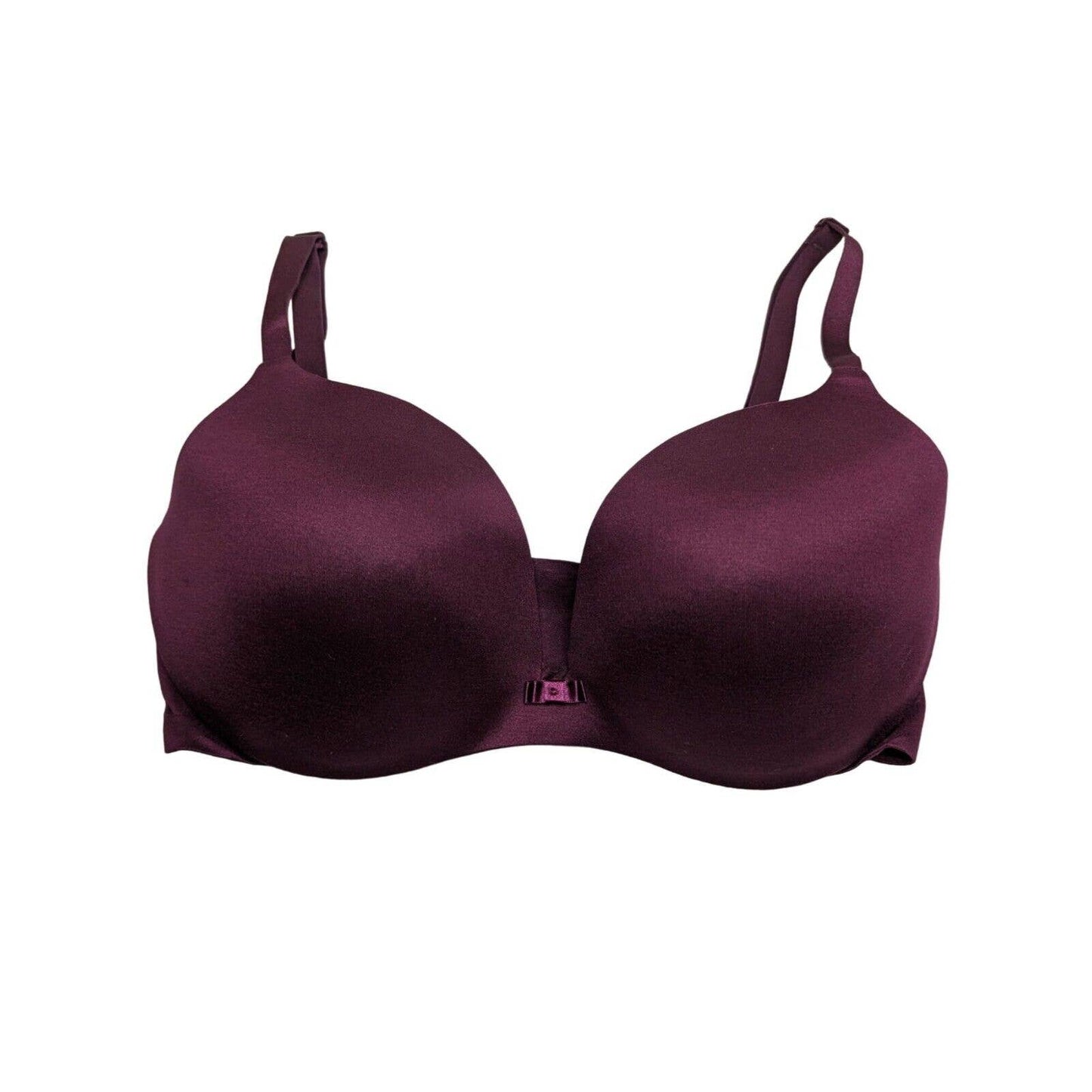 Victorias Secret Mujer Sz 36DD Sujetador Demi Forrado Púrpura Oscuro