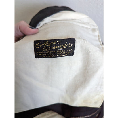 Vintage 1960s Othmar Schneider Sears Roebuck Black Ski Pants Sz S